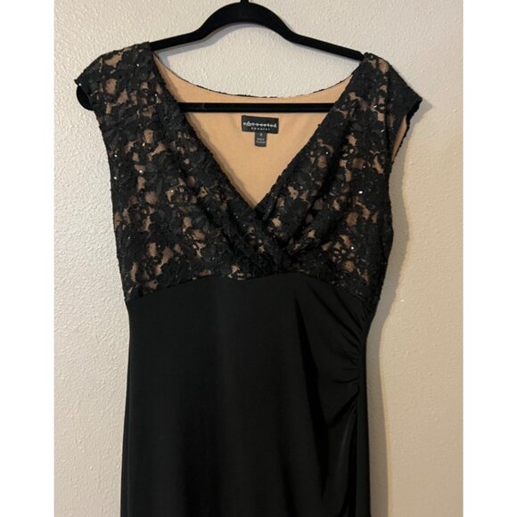 Connected Dress Blue 8 Sequin Wedding Party Formal Cruise New Washable NEW - Picture 6 of 7